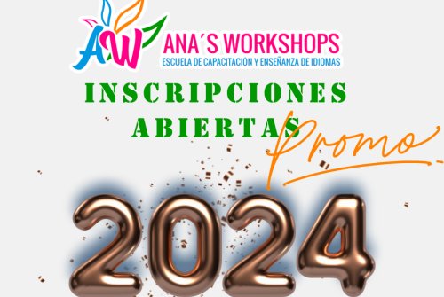 Ana´s Workshops: INSCRIPCIONES ABIERTAS 2024