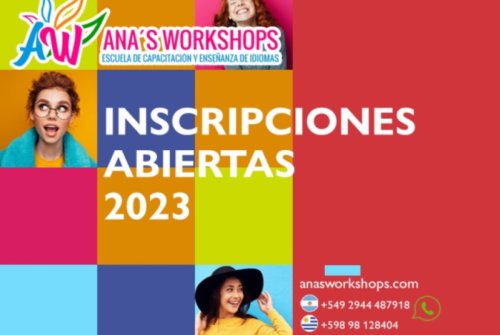 Ana´s Workshops: INSCRIPCIONES ABIERTAS 2023